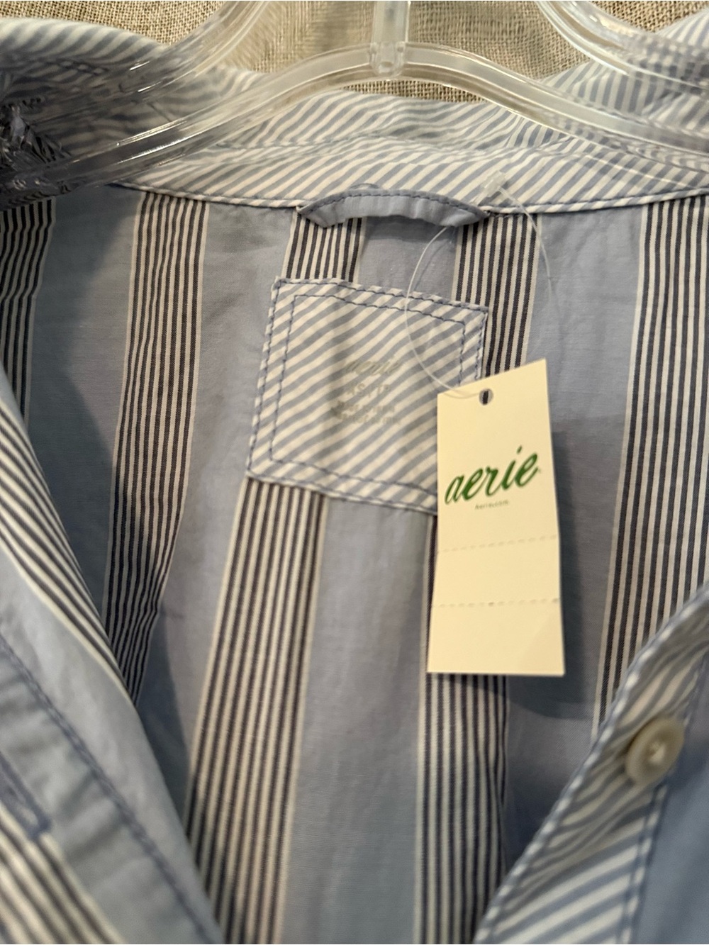 Aerie NWT Good Day Button Down Shirt | XS - Picture 4 of 8